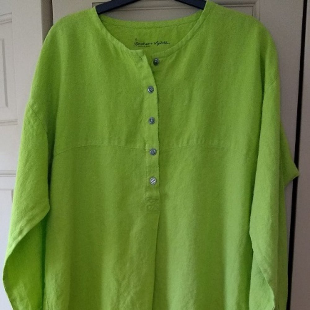 Gudrun Sjoden linen Tunic